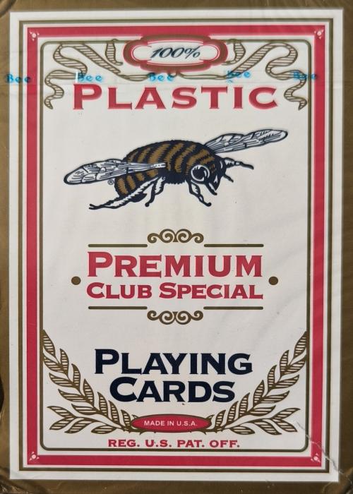 Bee plastic premium club special red Card Detail Image