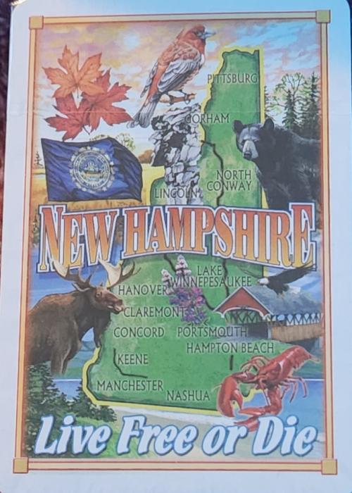New Hampshire Card Detail Image