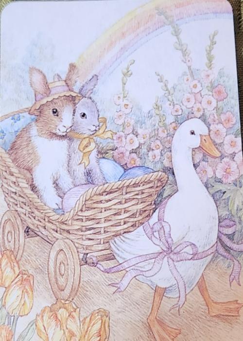 Gibson Easter Card Detail Image