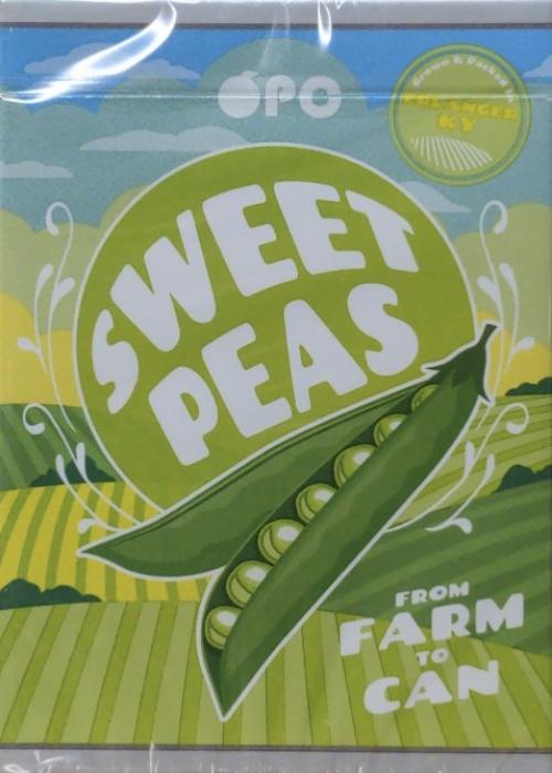 Sweet Peas (Gilded) Card Detail Image