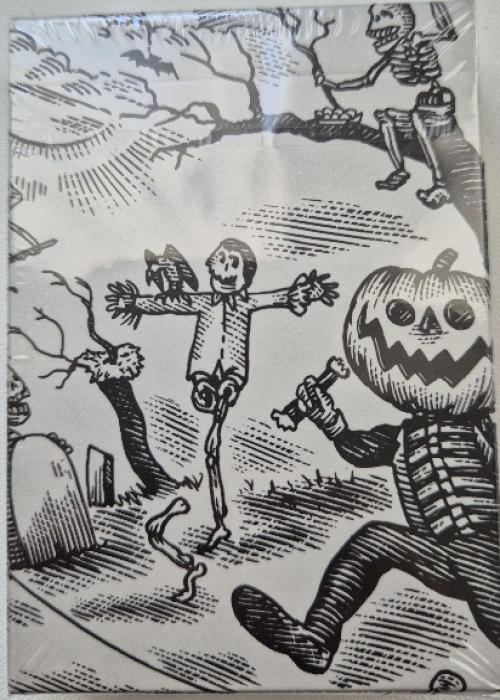Fultons october Tombstone inverse limited edition Card Detail Image