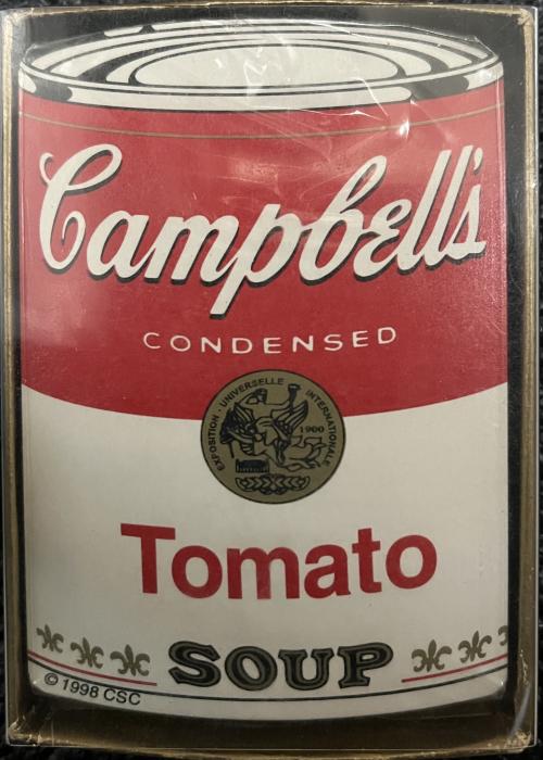 Campbell’s Soup, Tomato Card Detail Image