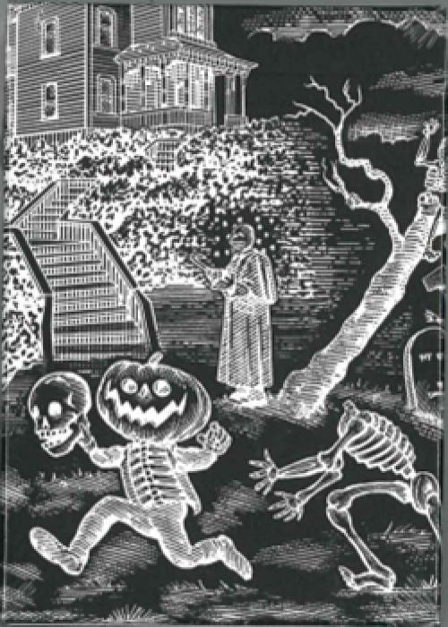 Fulton's October V2 Inversed Steven Noble Box Card Detail Image