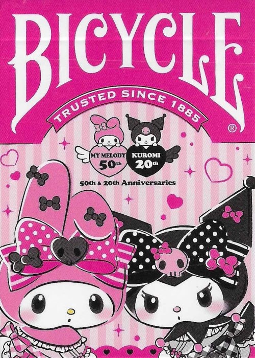 My Melody 50Th And Kuromi 20Th Anniversary [Bicycle] Card Detail Image