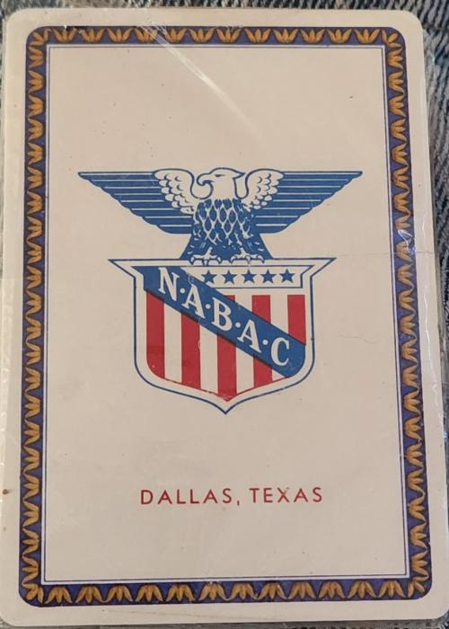 NABAC Dallas TX Card Detail Image