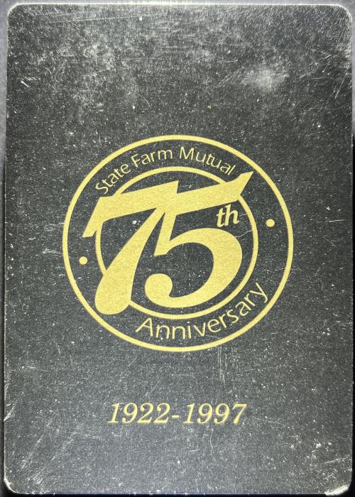 State Farm Mutual 75 Anniversary Card Detail Image
