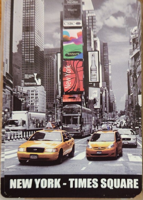 New York - Times Square Card Detail Image