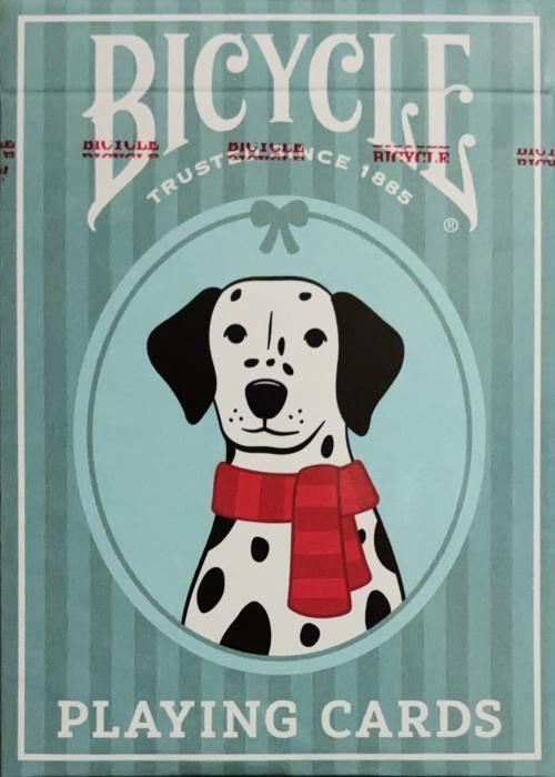 Dalmatians (Blue) [Bicycle] Card Detail Image