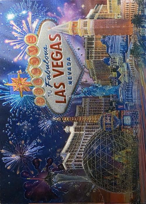 Las Vegas Foil Card Detail Image