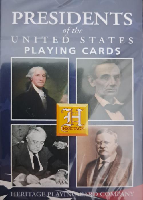 Presidents of the United States - Heritage Playing Card Company Card Detail Image