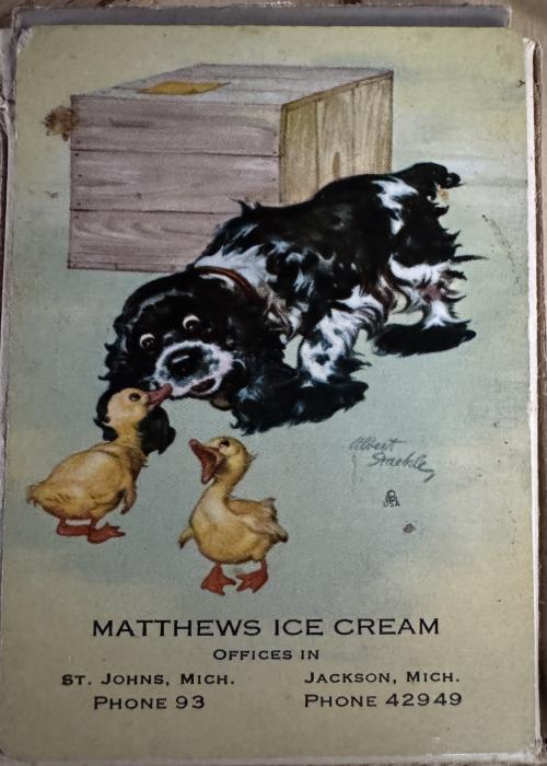 Matthews Ice Cream Card Detail Image
