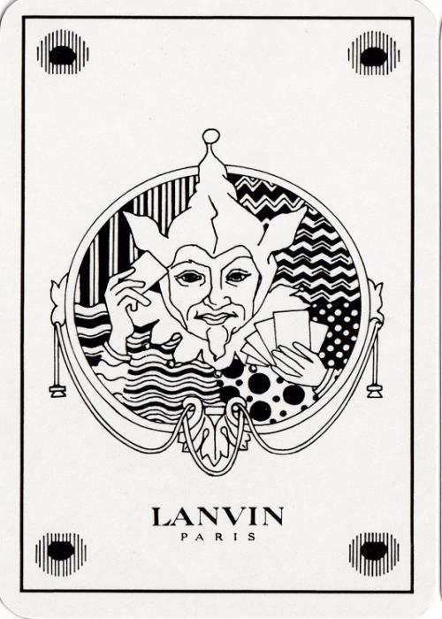 Lanvin Paris 1985 Card Detail Image