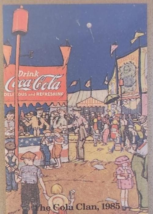 Coca Cola The Cola Clan 1985 Card Detail Image
