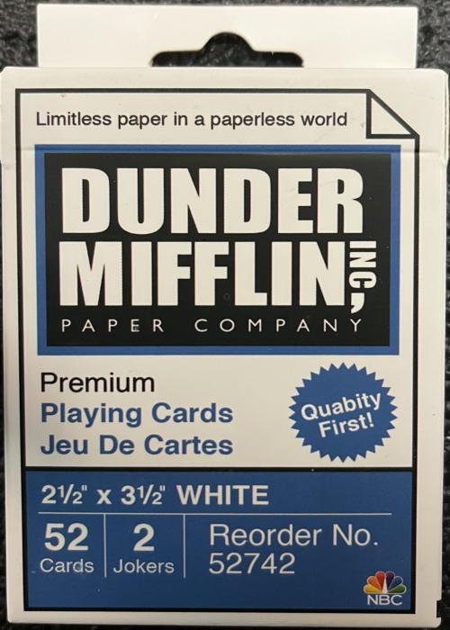 Dunder Mifflin, hanger tab Card Detail Image
