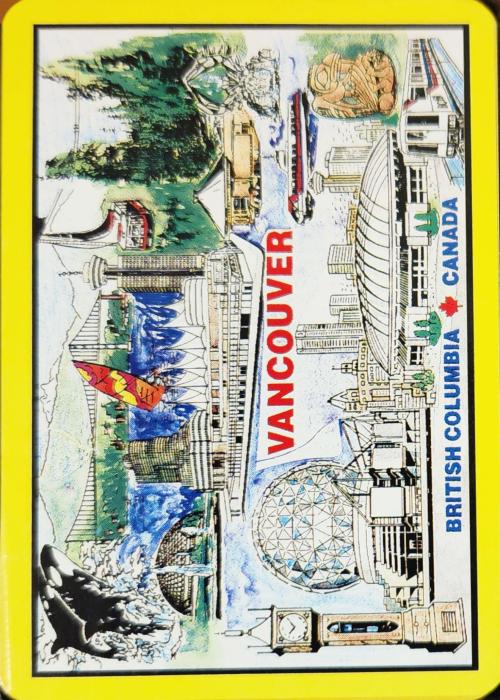 Vancouver British Columbia Card Detail Image
